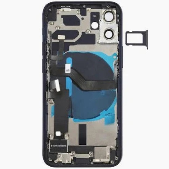 Replacement Rear Housing With Parts+Battery Glue For iPhone 11 Red