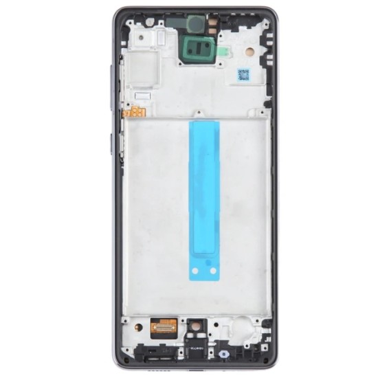 Replacement Prime Original OLED With Frame For Samsung A73 A736B Black