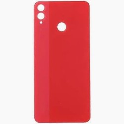 Replacement Back Battery Cover Camera Frame For Huawei Honor 8X Red