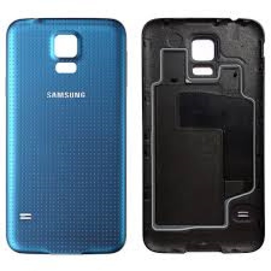 Replacement Back Cover for Samsung S5 Blue Replacement Back Cover for Samsung S5 Blue