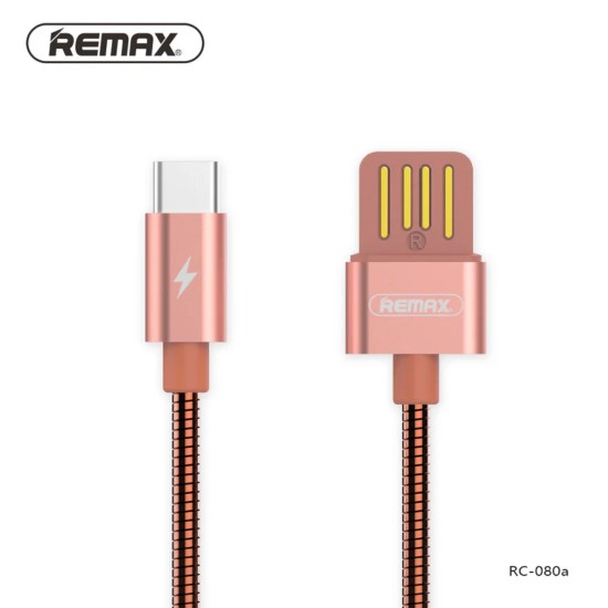 Remax | Android Cable | RC-080a | Rose Gold