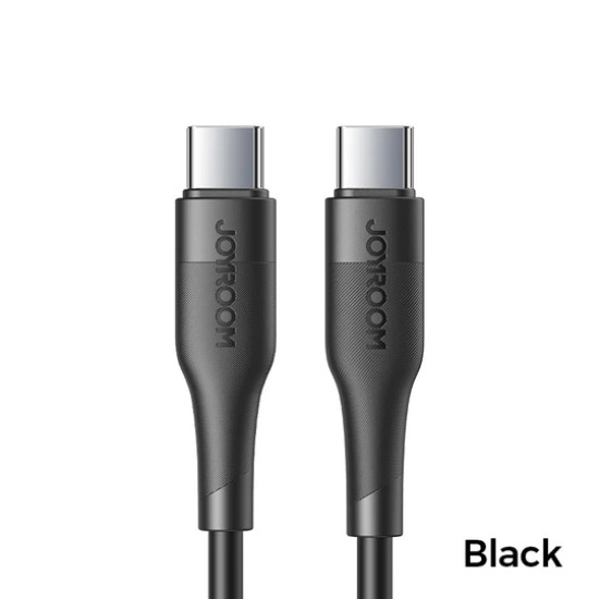 Joyroom | Type-c To Type-c PD Cable | S-1830M3 | 60W 1.8M | Black Joyroom | Type-c To Type-c PD Cable | S-1830M3 | 60W 1.8M | Black