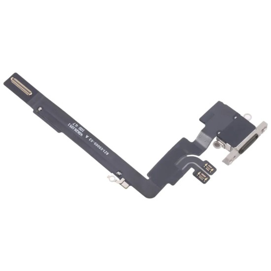 Original Pulled | Replacement Charging Port Board | For iPhone 16 Pro Max | With Microphone | Black