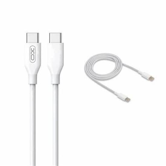 XO NB124 PD 40W type-c to type-c Cable White