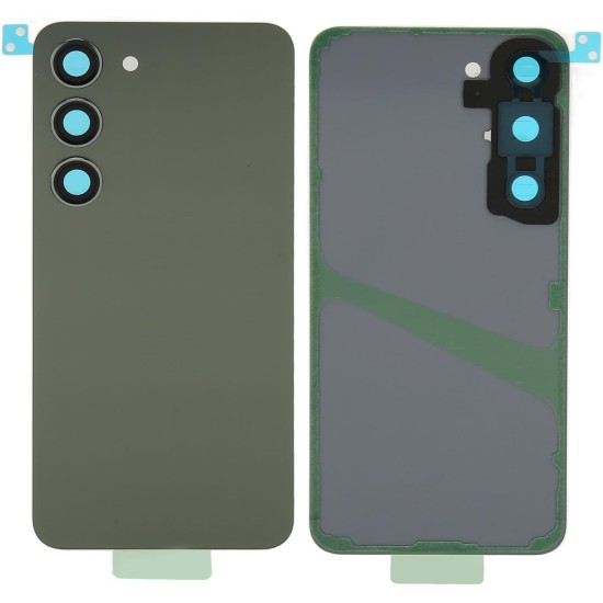 Replacement Back Cover With Camera Frame For Samsung S23 Plus Green