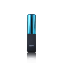 Remax | Lip Stick Mobile Power Bank | RPL-12 | 2400mAh | Blue