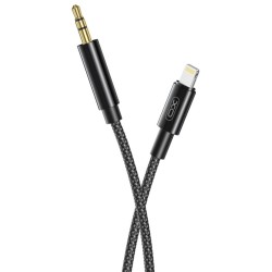 XO NB-R211A Lightning to 3.5mm Audio Cable Black