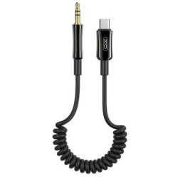 XO NB-R255B Type-c to 3.5 Spring Audio Cable