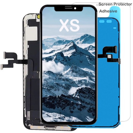 JH | Replacement LCD | For iPhone Xs | HD Plus | Black