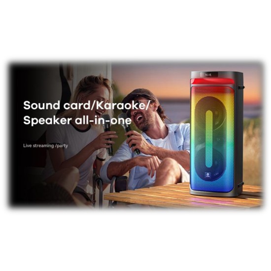 Remax RB-X1 Hungy Series Outdoor Square Dance Speaker Black