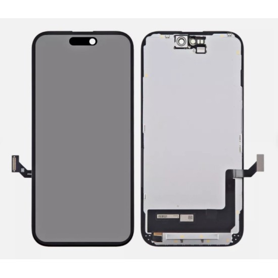Replacement Soft OLED Touch Screen for iPhone 15 Black