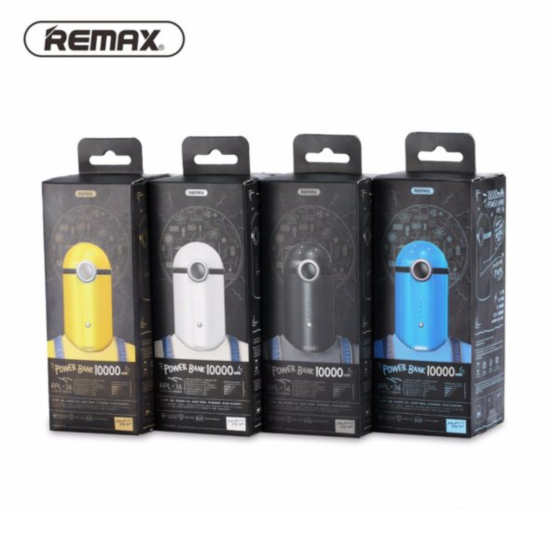 Remax | Minons Mobile Power Bank | RPL-36 | 10000mAh | Yellow