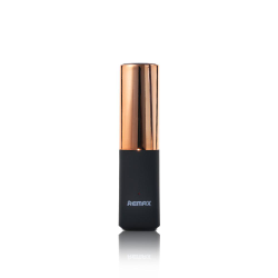 Remax | Lip Stick Mobile Power Bank | RPL-12 | 2400mAh | Gold
