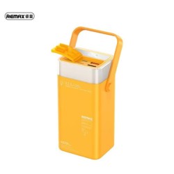 REMAX RPP-596 Fluorite 20W+22.5W Fast Charging Outdoor Colorful LED Mobile Power Supply Yellow