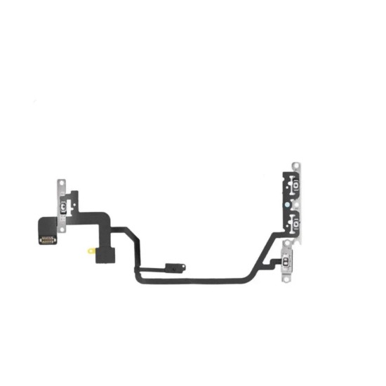 Replacement Power Volume Mute Flex Cable | For iPhone XR