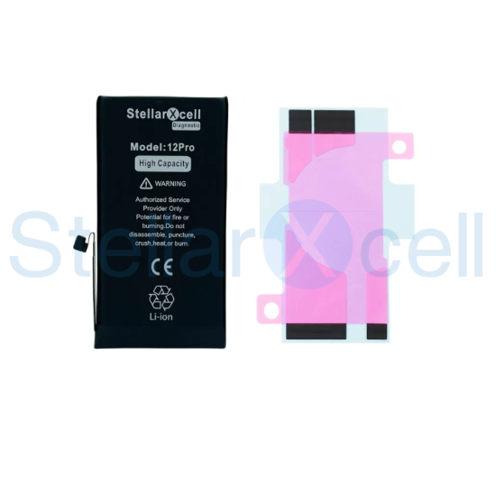 Replacement StellarXcell Diagnostic Battery for iPhone 12/12 Pro Replacement StellarXcell Diagnostic Battery for iPhone 12/12 Pro
