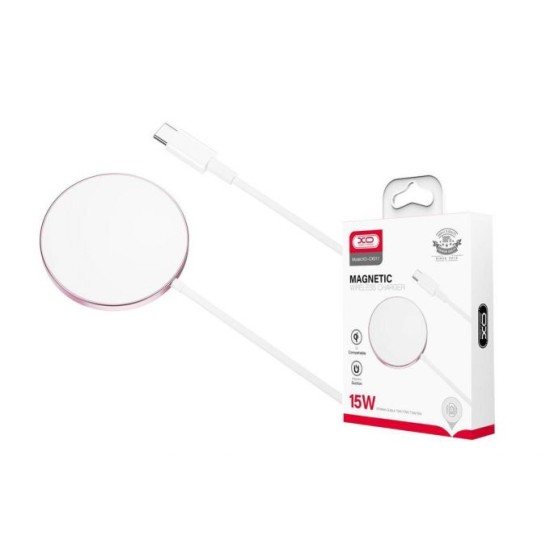 XO CX011 15W magnetic wireless charger Gold