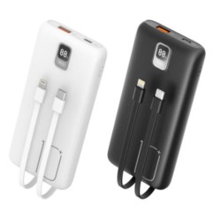 XO PR184 (PD20W/QC18W) digital light display 10000mAh Black