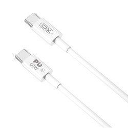 XO NB-Q190A Type-c to Type-c 60W 2M Charger Cable White