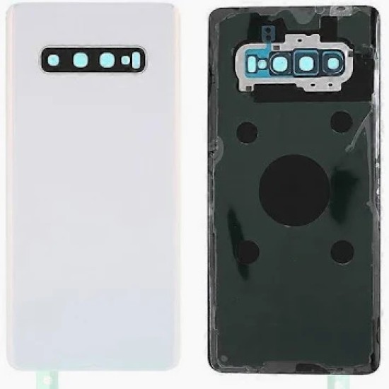 Replacement Back Cover for Samsung S10 Plus White Replacement Back Cover for Samsung S10 Plus White