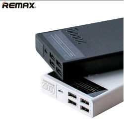 Remax | Radio Series Power Bank | RPP-102 | 20000mah 4USB outputs | black