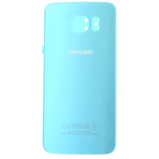 Replacement Back Cover for Samsung S6 Light Blue