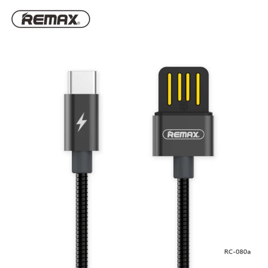 Remax | Charging Cable | Android | RC-080a | Black Remax | Charging Cable | Android | RC-080a | Black
