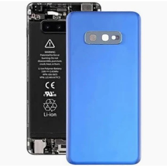Replacement Camera Frame Back Cover for Samsung S10e Blue