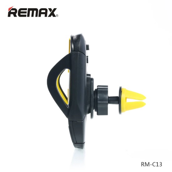 Remax | Car Mount Phone Holder Seat | RM-C13 | Black Grey Remax | Car Mount Phone Holder Seat | RM-C13 | Black Grey