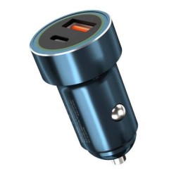 XO CC32 PD+QC3.0 20W Car Charger Blue