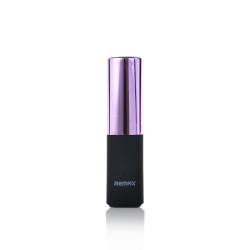 Remax | Lip Stick Mobile Power Bank | RPL-12 | 2400mAh | Purple