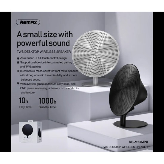 Remax | Bluetooth Speaker | RB-M23 | White