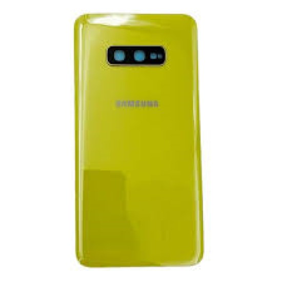 Replacement Camera Frame Back Cover for Samsung S10 Plus Yellow Replacement Camera Frame Back Cover for Samsung S10 Plus Yellow