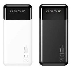 XO PR191 20W fast Charging(PD20W/QC18W)Digital light Display 10000mAh White