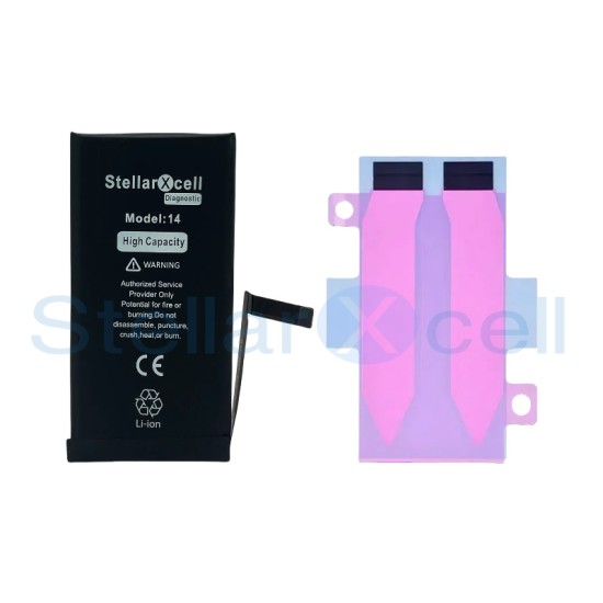 Replacement StellarXcell Diagnostic Battery for iPhone 14 Replacement StellarXcell Diagnostic Battery for iPhone 14