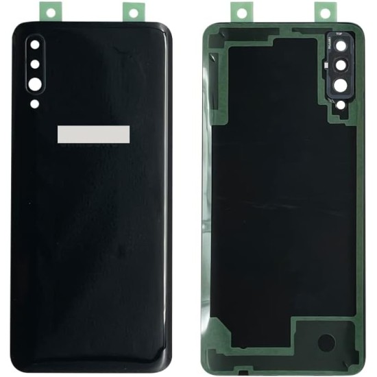Replacement Original Camera Frame Back Cover for Samsung A70 Black