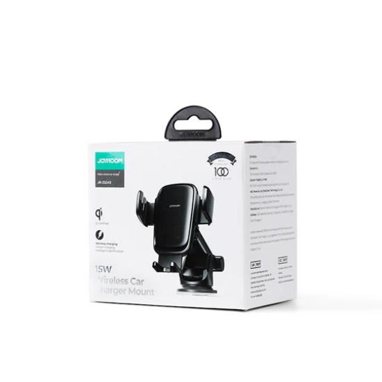 Joyroom JR-ZS243 Wireless Car Charger Mount (Dashboard) Black Joyroom JR-ZS243 Wireless Car Charger Mount (Dashboard) Black