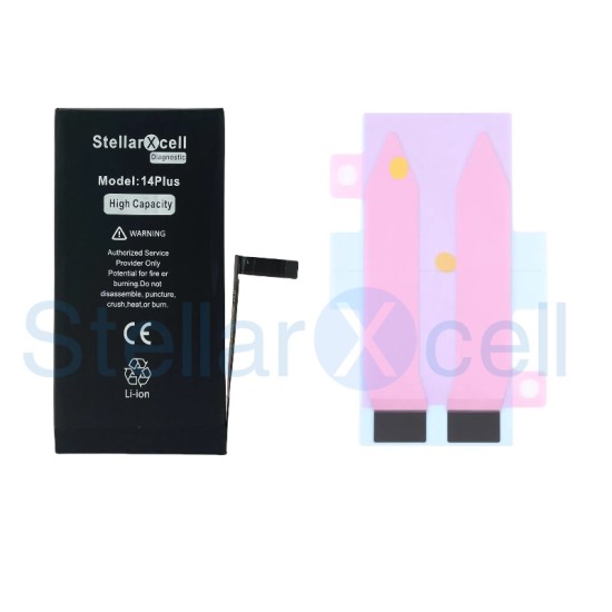 Replacement StellarXcell Diagnostic Battery for iPhone 14 Plus