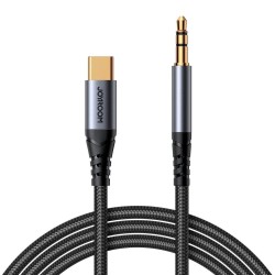 Joyroom SY-A07 Audio Transfer Series AUX Audio Cable (Type-C to 3.5mm) 1.2m Black Joyroom SY-A07 Audio Transfer Series AUX Audio Cable (Type-C to 3.5mm) 1.2m Black