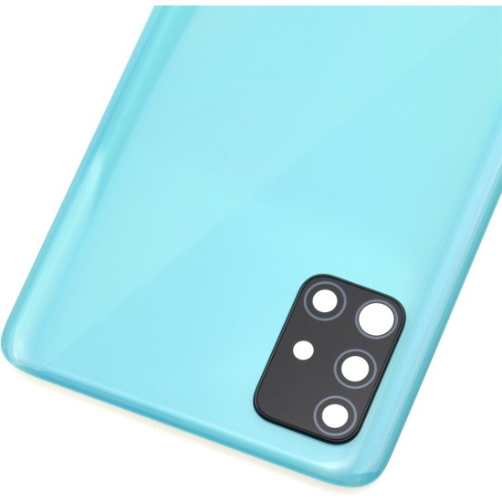 Replacement Original Camera Frame Back Cover for Samsung A51 Blue Replacement Original Camera Frame Back Cover for Samsung A51 Blue