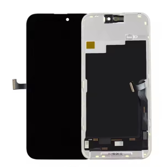 Replacement Soft OLED Touch Screen for iPhone 15 Pro Max Black