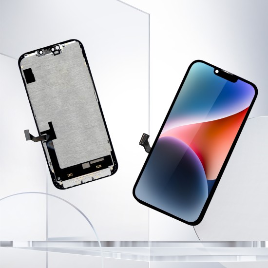 JH | Replacement LCD | For iPhone 14 Plus | FHD COF | Black JH | Replacement LCD | For iPhone 14 Plus | FHD COF | Black