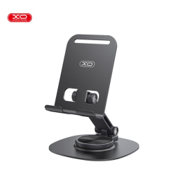 XO C151 Metal 360??Rotating Desktop Cell Phone Holder Black