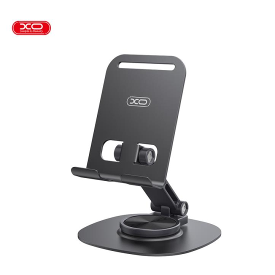 XO C151 Metal 360??Rotating Desktop Cell Phone Holder Black XO C151 Metal 360??Rotating Desktop Cell Phone Holder Black