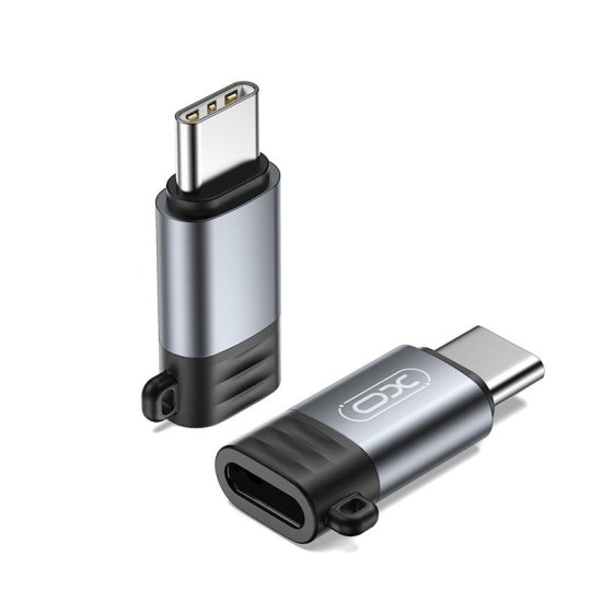 XO NB263A Female to Type-c Male 27W Fast Charger Adaptor Tranish