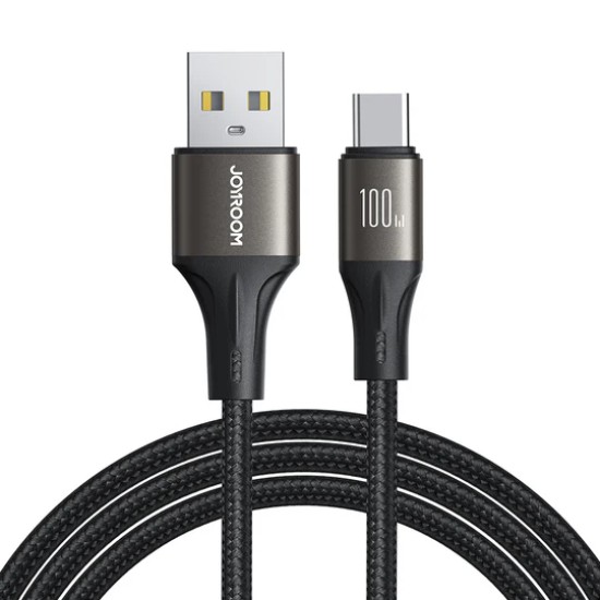 Joyroom | Light-Speed Series 3A Fast Charging Data Cable (USB-A to Type-C) | S-A25 | 3A 1.2m | Black