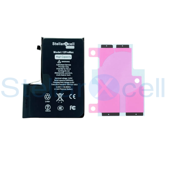 Replacement StellarXcell Diagnostic Battery for iPhone 12 Pro Max
