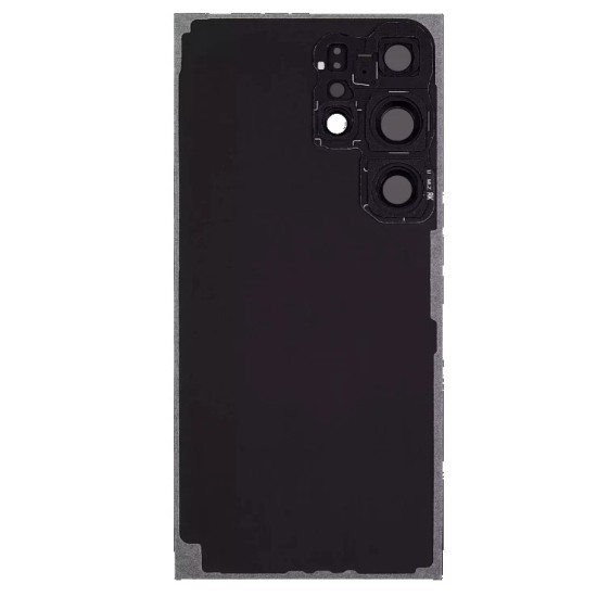 Replacement Back Cover With Camera Frame For Samsung S24 Ultra Onyx Black Replacement Back Cover With Camera Frame For Samsung S24 Ultra Onyx Black