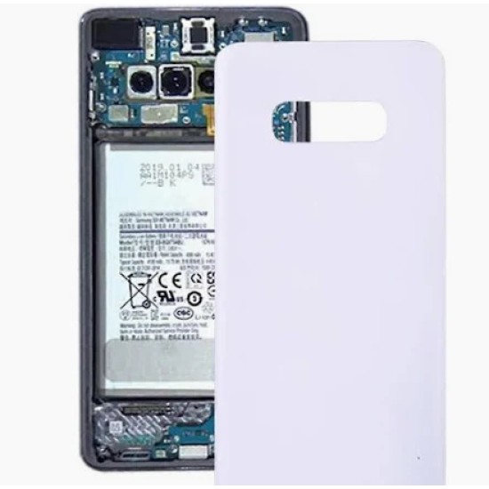 Replacement Back Cover for Samsung S10e White