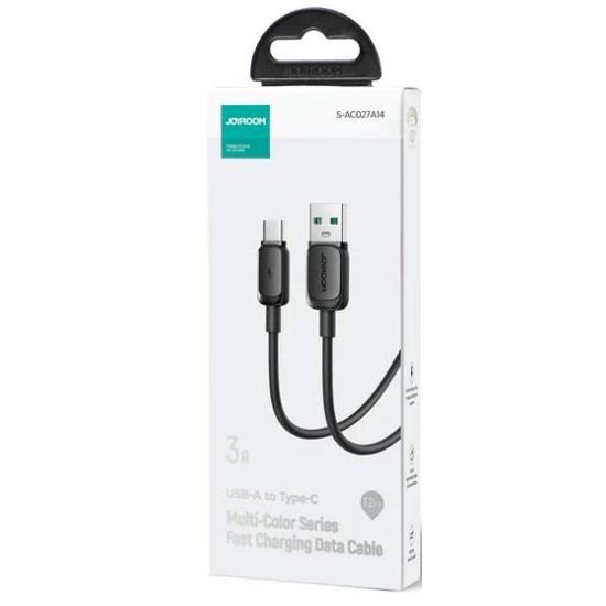JOYROOM S-AL012A14 Color Series USB-A to Lightning Cable 2.4A 1.2M – Black JOYROOM S-AL012A14 Color Series USB-A to Lightning Cable 2.4A 1.2M – Black